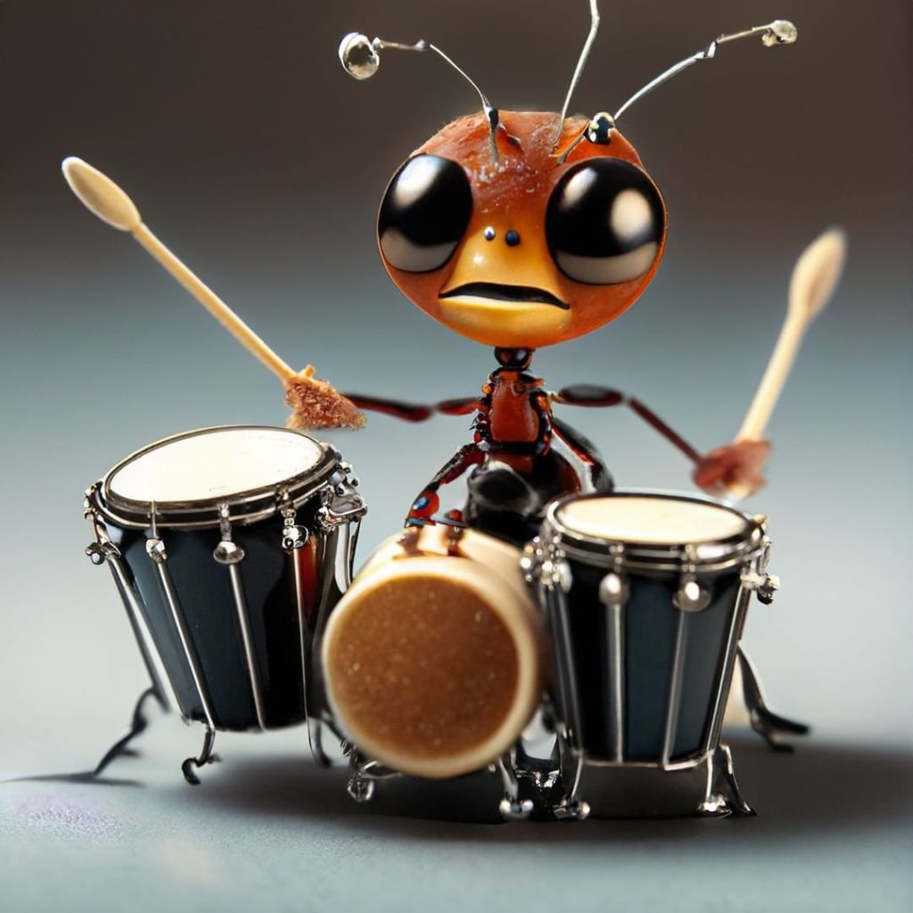 Rhythmic Ant ics The Insect Percussionist